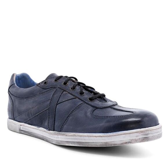 BED STU Men's Muller Leather Sneaker, Pre-Scuffed, Designer, Navy, Size 10.5 NWT - Picture 10 of 16